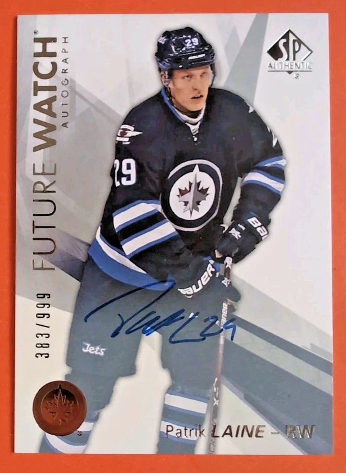 MATHEW BARZAL FUTURE WATCH 2016-17 SP AUTHENTIC /999 ROOKIE AUTOGRAPH SP #170 RC - Image 4 of 4