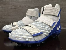 Size 15 - Nike Force Savage Elite 2 White Hyper Royal for  display picture 1