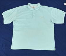 Columbia PFG Shirt Men's XL Short Sleeve Polo Teal Vented Fishing