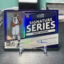2020-21 DONRUSS OPTIC BASKETBALL UDOKA AZUBUIKE PURPLE SIGNATURE SERIES