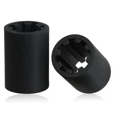 2 Black Garage Door Opener Coupler for LiftMaster Chamberlain Garage Door Opener