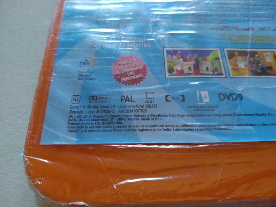 Sing & Dance Aprende Ingles Cantando y Bailando Vol 2 - DVD + CD Rg All Nuevo Am - Imagen 4 de 4