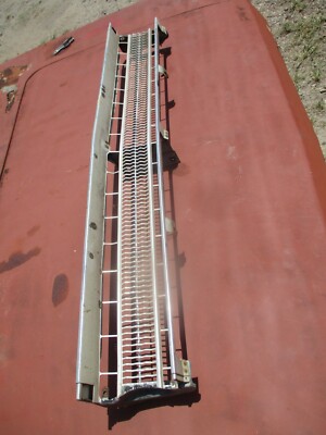 69 PLYMOUTH FURY GRILLE GRILL W/ BRACKETS OEM VERY NICE OEM SURVIVOR L@@K