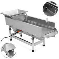 3000r/min Shaker Screener Sieve Machine Impurities Remover Deck Screener 110V