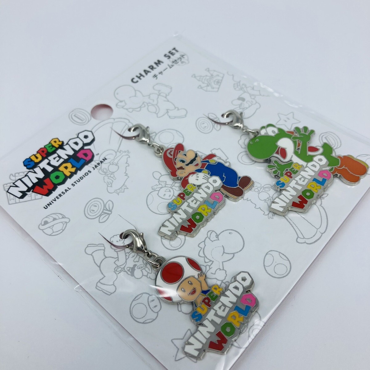 SUPER NINTENDO WORLD チャームセット 4個 MARIO KART 4 Charm Set Nintendo World UNIVERSAL STUDIOS