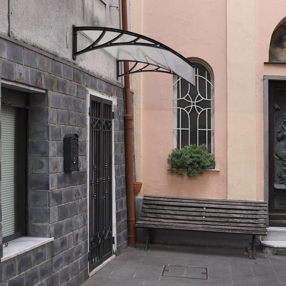 Store Marquise Extérieur Auvent de Porte ou Fenêtre | Protection Solaire & Pluie - Photo 2/4