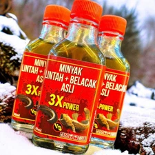 5x Triple Power Leech Mud-skipper Oil 100% Organic Long Delay Big Strong (30ml)