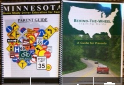 Minnesota Home Study Driver Education for Teens: two texts: Parent Guide & Behin