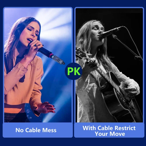 Wireless XLR Adapter System Dual Sender & Empfänger für Mikrofon Gitarre Mixer USA - Bild 2 von 14