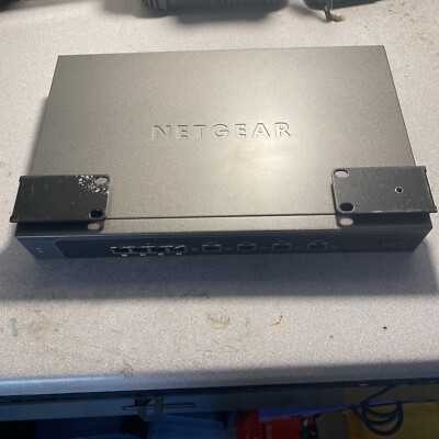 Netgear Prosafe SRX5308 Quad WAN Gigabit SSL IPsec VPN Firewall **Read**
