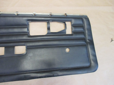 1982-1986 Chevrolet Camaro Z28 Std Door Panel Black Vinyl PW LH