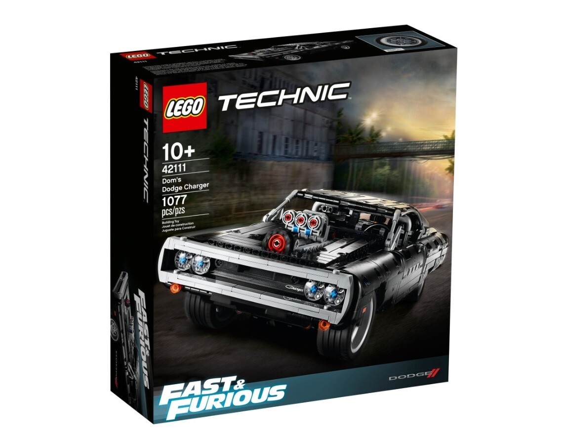 LEGO Technic 42111 Dom's Dodge Charger - (dal Film Fast & Furious) - Sigillato