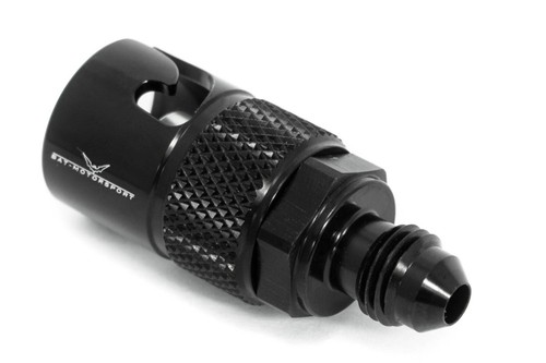 Acoplamiento rápido Dash 4 / -4 EN / JIC 4 acoplamiento de separación rápida negro anodizado - Imagen 2 de 5