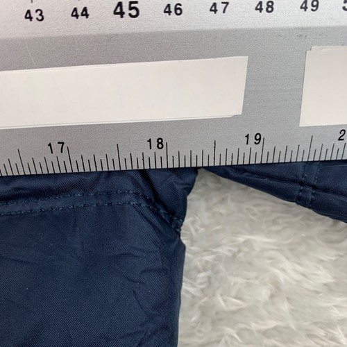 Tommy Hilfiger giacca blu full zip puffer taglia donna small S - Foto 14 di 16