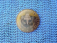 1968 MDA NOLA Chapter bright bronze Mardi Gras Doubloon