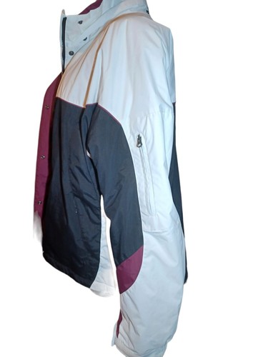 Womens Columbia Winter Jacket Size XL Black/white/ Burgundy Trim 207 XL 5843 - Picture 6 of 10