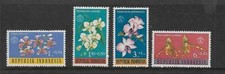 1962 Orchids Surtaxed  set of 4 Complete MUH/MNH as Issued