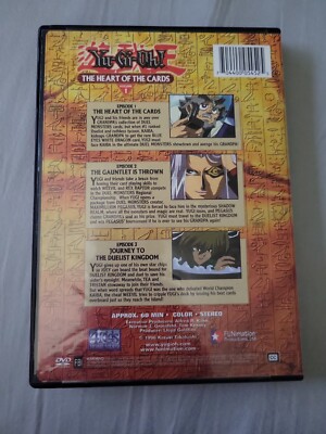 Yu-Gi-Oh: Vol. 1 - Heart of the Cards (DVD) yugioh anime tv show