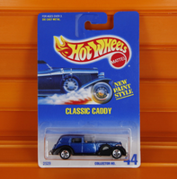 Hot Wheels - 1996 - Classic Caddy (5Sp's) - Open Stock - Blue Card Collector #44
