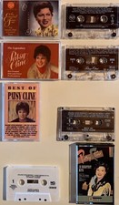 4 PATSY CLINE CASSETTE TAPES: THE ESSENTIAL, BEST OF, GREATEST HITS - TESTED