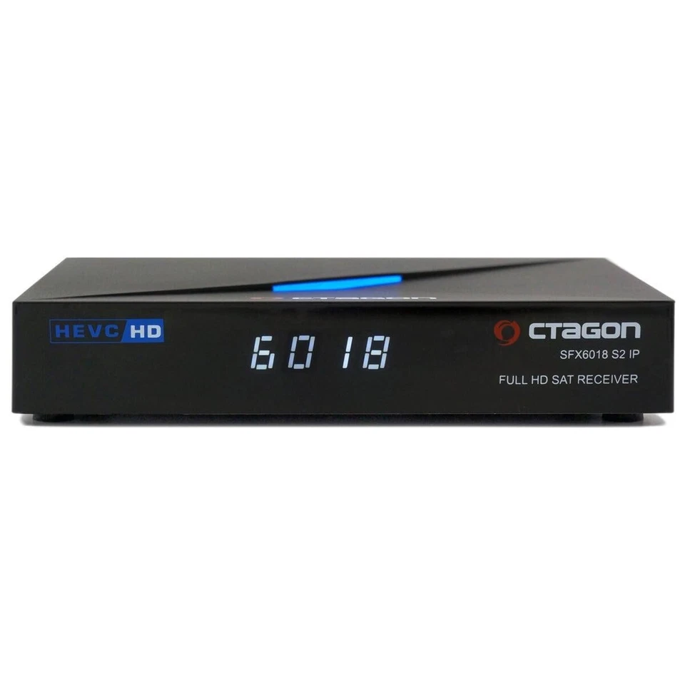 Octagon SFX6018 S2+IP Full HD LAN Linux E2 & Define OS DVB-S2 Sat IP Receptor - Imagen 2 de 4