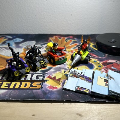 Lego Sets Mighty Micros Robin vs Bane & Batman vs Catwoman Complete W Booklets