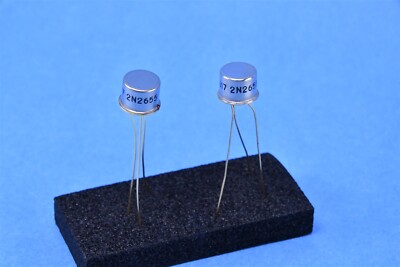 (2) STI Mil Spec BJT Transistor NPN 100V 15W 2N2655