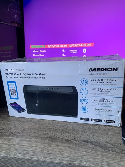 MEDION X61002 - Wireless WiFi Speaker 