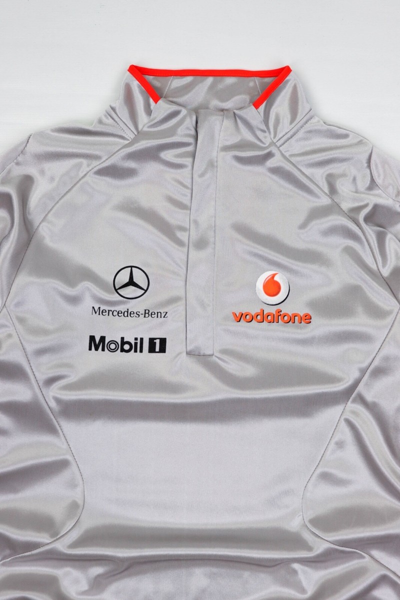 Vodafone Mclaren Mercedes-Benz Racing Team Silver Gray Pullover