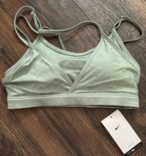 NIKE INDY ICON CLASH LIGHT SUPPORT TRAINING GYM BRA Green DD1394-010 WOMEN M