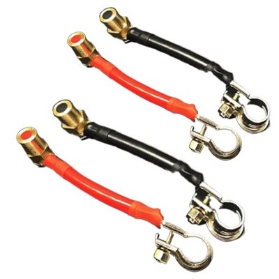 Multiple Vehicle 8mm Copper Battery Extension Cable Prevents Loose Connections