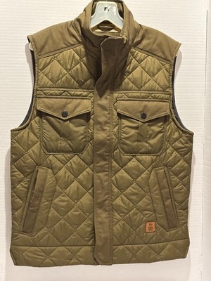 NWOT BASS PRO SHOP Redhead Ranch Sleeveless Snap Zip Men's Size MED Utility Vest