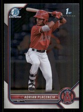 2022 Bowman Chrome Prospects #BCP205 Adrian Placencia