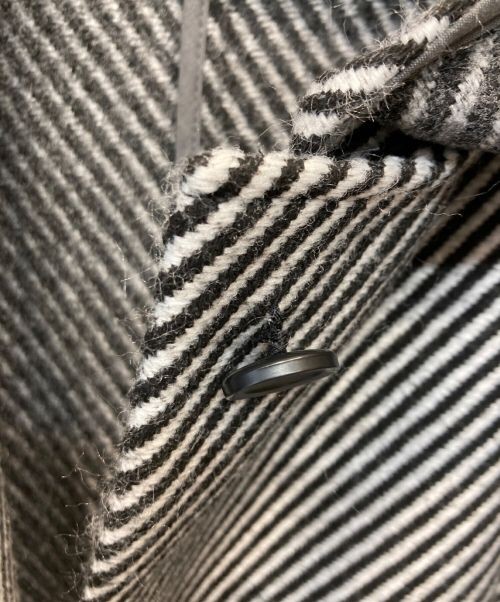 Ameri 2WAY Cape Puff Sleeve Coat Gray Polyester U… - image 5