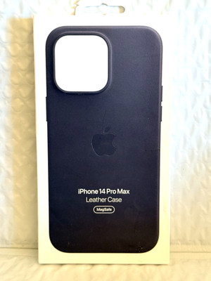 Genuine Apple - iPhone 14 Pro Max Leather Case w/ MagSafe *USED*