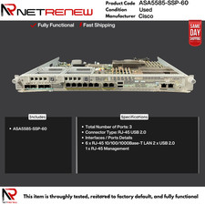 ASA5585-SSP-60 Cisco ASA 5585-X SSP-60 Module