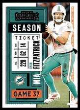2020 Panini Contenders Ryan Fitzpatrick Miami Dolphins #47
