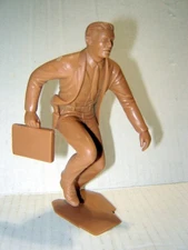 1966 Louis Marx Man From U.N.C.L.E. 5.25 inch Plastic Figure TV Show