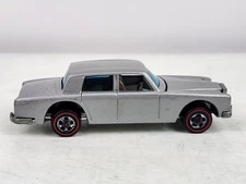 Hot Wheels Redline 1969 Rolls Royce Silver Shadow White Interior Hong Kong 