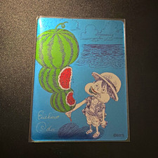 Shueisha One Piece 2024 Promo Trading Card DF Monkey D. Luffy Watermelon JP