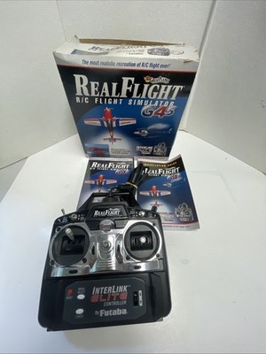 Great Planes RealFlight RC Controller Flight Simulator G4.5 InterLink Futaba