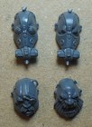 Astra Militarum - Bullgryns - 4 x Heads (e) Bits Bitz Kitbash Wrhammer 40K