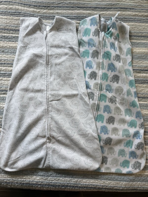 HALO  100 Cotton Sleepsack Swaddle Wrap - 16-24lbs- M