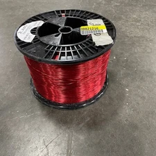 Remington Industries 21 AWG Magnet Wire Red Enamel Winding MW 80-C 155°C