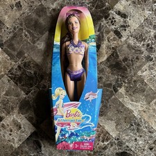 New Barbie Doll From A Mermaid Tale 2 Kylie Bikini Brunette Beach 2011 W2899