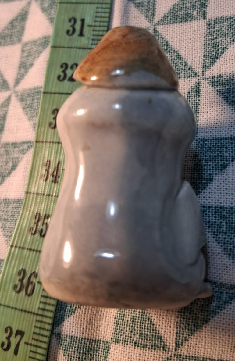 Vintage Hand crafted Studio Pottery Minor Mole Sculpted From Clay Small figurine image 8