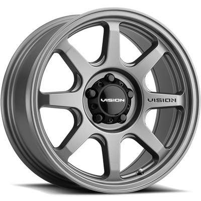4 Wheels 16'' 351 Flow 16x8 8x165.1 Satin Gray 0ET 125.2CB (351-6881SG0)