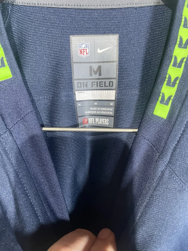 Camiseta deportiva juvenil de los Seattle Seahawks azul medio fútbol americano NFL Kam Chancellor 31 Nike Foto 4 de 4