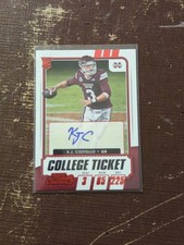 2021 Contenders-KJ Costello Rookie Red Auto-San Diego Chargers/Mississippi St.