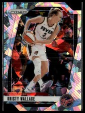 2024 Panini Prizm WNBA #133 Kristy Wallace Ice Prizms